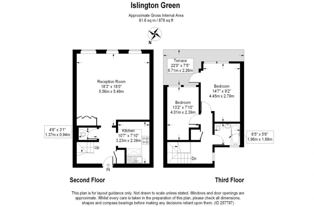 Floorplans For 39 ISLINGTON GREEN LONDON N1 8DU