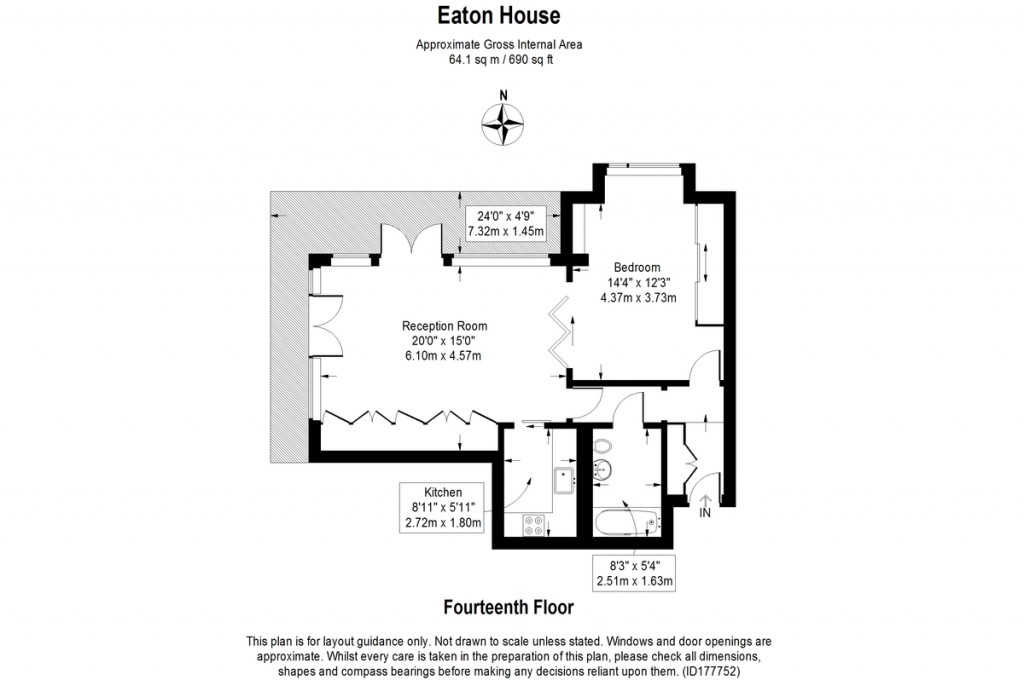 Floorplans For EATON HOUSE CANARY RIVERSIDE WESTFERRY CIRCUS E14 8RN